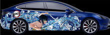 Cargar imagen en el visor de la galería, Custom design for 2023 Tesla Model 3 both sides