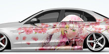 Load image into Gallery viewer, Anime ITASHA Demon Slayer Mitsuri Kanroji Car Wrap Door Side Stickers Decal Fit With Any Cars Vinyl graphics car accessories car stickers Car Decal