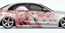 Load image into Gallery viewer, Anime ITASHA Demon Slayer Mitsuri Kanroji Car Wrap Door Side Stickers Decal Fit With Any Cars Vinyl graphics car accessories car stickers Car Decal