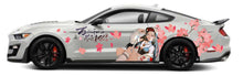 Load image into Gallery viewer, Anime ITASHA League of Legends Bao Car Wrap Door Side Stickers Decal Fit With Any Cars Vinyl graphics car accessories car stickers Car Decal