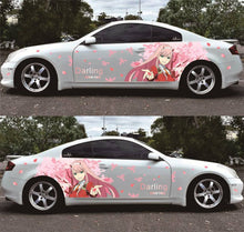 Load image into Gallery viewer, Anime ITASHA ZERO TWO Car Wrap Fit With Any Cars Vinyl graphics car stickers Car Decal
