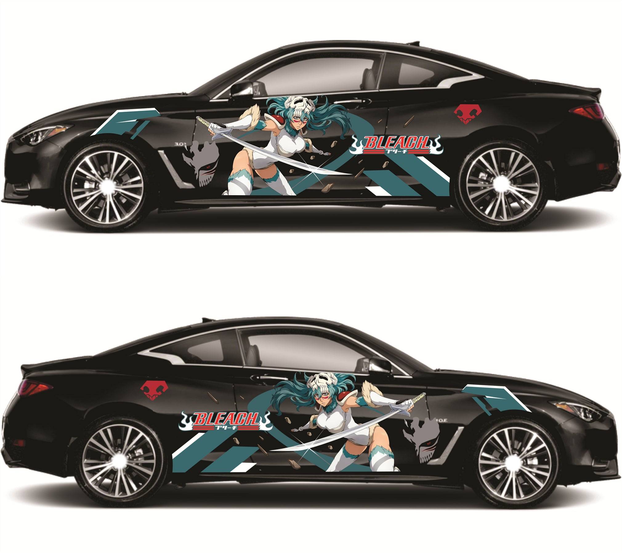 Anime ITASHA Bleach Car Wrap Door Side Fit Any Cars Vinyl graphics car –  BDSDart