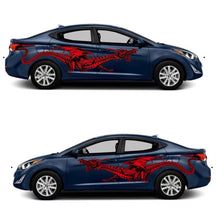 Load image into Gallery viewer, Anime ITASHA Wing Dragon Car Wrap Door Side Stickers Decal Fit With Any Cars Vinyl graphics car accessories car stickers Car Decal