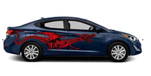 Load image into Gallery viewer, Anime ITASHA Wing Dragon Car Wrap Door Side Stickers Decal Fit With Any Cars Vinyl graphics car accessories car stickers Car Decal

