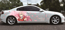 Load image into Gallery viewer, Anime ITASHA ZERO TWO Car Wrap Door Side Fit With Any Cars Vinyl graphics car stickers Car Decal