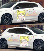 Load image into Gallery viewer, Anime ITASHA Sailor Moon Car Wrap Door Side Stickers Decal Fit With Any Cars Vinyl graphics car accessories car stickers Car Decal