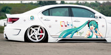 Load image into Gallery viewer, Anime ITASHA Hatsune Miku Car Wrap Door Side Stickers Decal Fit With Any Cars Vinyl graphics car accessories car stickers Car Decal