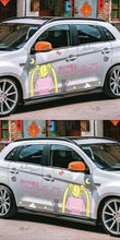 Load image into Gallery viewer, Anime ITASHA Sailor Moon Car Wrap Door Side Stickers Decal Fit With Any Cars Vinyl graphics car accessories car stickers Car Decal