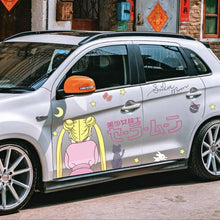 Load image into Gallery viewer, Anime ITASHA Sailor Moon Car Wrap Door Side Stickers Decal Fit With Any Cars Vinyl graphics car accessories car stickers Car Decal