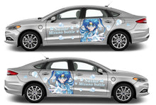 Load image into Gallery viewer, Anime ITASHA Sailor Moon Car Wrap Door Side Stickers Decal Fit With Any Cars Vinyl graphics car accessories car stickers Car Decal