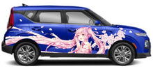 Load image into Gallery viewer, Anime ITASHA Hatsune Miku Car Wrap Door Side Stickers Decal Fit With Any Cars Vinyl graphics car accessories car stickers Car Decal
