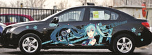 Load image into Gallery viewer, Anime ITASHA Hatsune Miku Car Wrap Door Side Stickers Decal Fit With Any Cars Vinyl graphics car accessories car stickers Car Decal