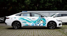 Load image into Gallery viewer, Anime ITASHA Hatsune Miku Car Wrap Door Side Stickers Decal Fit With Any Cars Vinyl graphics car accessories car stickers Car Decal