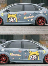 Load image into Gallery viewer, Anime ITASHA Sailor Moon Car Wrap Door Side Stickers Decal Fit With Any Cars Vinyl graphics car accessories car stickers Car Decal