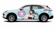 Load image into Gallery viewer, Anime ITASHA Hatsune Miku Car Wrap Door Side Stickers Decal Fit With Any Cars Vinyl graphics car accessories car stickers Car Decal