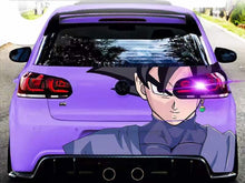 Load image into Gallery viewer, Anime Dragon Ball Black Goku Car Tail Wrap Fit With Any Cars Vinyl graphics car stickers Car Decal