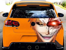 Load image into Gallery viewer, Anime Bleach Kurosaki Ichigo Car Tail Wrap Fit With Any Cars Vinyl graphics car stickers Car Decal
