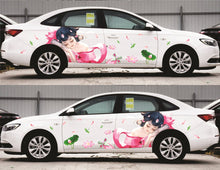 Load image into Gallery viewer, Anime ITASHA Ancient fairy Car Wrap Door Side Stickers Decal Fit With Any Cars Vinyl graphics car accessories car stickers Car Decal