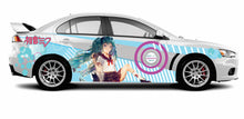 Load image into Gallery viewer, Anime ITASHA Hatsune Miku Car Wrap Door Side Stickers Decal Fit With Any Cars Vinyl graphics car accessories car stickers Car Decal
