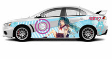 Load image into Gallery viewer, Anime ITASHA Hatsune Miku Car Wrap Door Side Stickers Decal Fit With Any Cars Vinyl graphics car accessories car stickers Car Decal