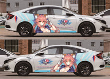 Load image into Gallery viewer, Anime ITASHA Tamamo no Mae Car Wrap Door Side Stickers Decal Fit With Any Cars Vinyl graphics car accessories car stickers Car Decal