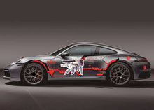 Load image into Gallery viewer, Anime ITASHA Gumdam Car Wrap Door Side Stickers Decal Fit With Any Cars Vinyl graphics car accessories car stickers Car Decal