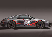Load image into Gallery viewer, Anime ITASHA Gumdam Car Wrap Door Side Stickers Decal Fit With Any Cars Vinyl graphics car accessories car stickers Car Decal