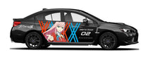 Load image into Gallery viewer, Anime ITASHA ZERO TWO Car Wrap Door Side Fit With Any Cars Vinyl graphics car stickers Car Decal
