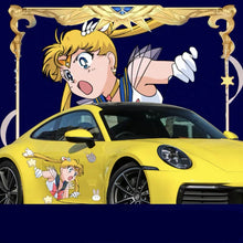 Load image into Gallery viewer, Anime ITASHA Sailor Moon Car Wrap Door Side Stickers Decal Fit With Any Cars Vinyl graphics car accessories car stickers Car Decal