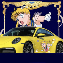 Load image into Gallery viewer, Anime ITASHA Sailor Moon Car Wrap Door Side Stickers Decal Fit With Any Cars Vinyl graphics car accessories car stickers Car Decal