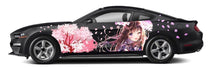 Load image into Gallery viewer, Anime ITASHA Japanese Girl Car Wrap Door Side Stickers Decal Fit With Any Cars Vinyl graphics car accessories car stickers Car Decal