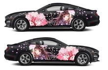 Load image into Gallery viewer, Anime ITASHA Japanese Girl Car Wrap Door Side Stickers Decal Fit With Any Cars Vinyl graphics car accessories car stickers Car Decal