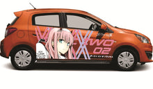 Load image into Gallery viewer, Anime ITASHA ZERO TWO Car Wrap Door Side Stickers Decal Fit With Any Cars Vinyl graphics car accessories car stickers Car Decal
