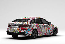 Load image into Gallery viewer, Full Car Graffiti Wrap Hello Kitty Fit With Any Cars Vinyl graphics car accessories car stickers Car Decal Car Wrap