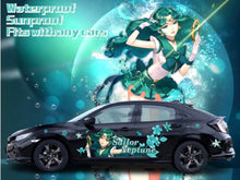 Load image into Gallery viewer, Anime ITASHA Sailor Moon Car Wrap Door Side Stickers Decal Fit With Any Cars Vinyl graphics car accessories car stickers Car Decal