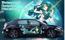 Load image into Gallery viewer, Anime ITASHA Sailor Moon Car Wrap Door Side Stickers Decal Fit With Any Cars Vinyl graphics car accessories car stickers Car Decal