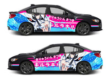 Load image into Gallery viewer, Custom design for 2016 Subaru WRX dark grey both sides