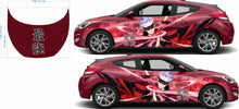 Load image into Gallery viewer, Custom design for 2017 Hyundai Veloster Both sides&hood