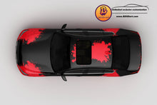 Load image into Gallery viewer, Full Car Wrap Classic-Black red Fit With Any Cars Vinyl graphics car accessories car stickers Car Decal Car Wrap