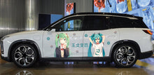 Load image into Gallery viewer, Anime ITASHA Hatsune Miku Car Wrap Door Side Stickers Decal Fit With Any Cars Vinyl graphics car accessories car stickers Car Decal