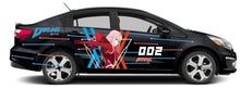Load image into Gallery viewer, Anime ITASHA ZERO TWO Car Wrap Door Side Stickers Decal Fit With Any Cars Vinyl graphics car accessories car stickers Car Decal
