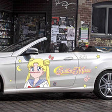 Load image into Gallery viewer, Anime ITASHA Sailor Moon Car Wrap Door Side Stickers Decal Fit With Any Cars Vinyl graphics car accessories car stickers Car Decal