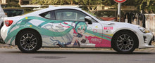 Load image into Gallery viewer, Anime ITASHA Hatsune Miku Car Wrap Door Side Fit With Any Cars Vinyl graphics car stickers Car Decal