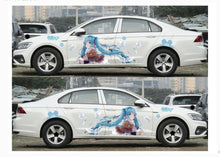 Load image into Gallery viewer, Anime ITASHA Hatsune Miku Car Wrap Door Side Stickers Decal Fit With Any Cars Vinyl graphics car accessories car stickers Car Decal