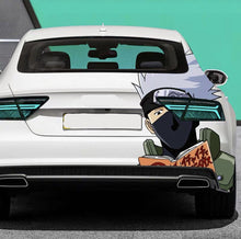Load image into Gallery viewer, Anime Naruto Hatake Kakashi Tail Wrap Fit With Any Cars Vinyl graphics car stickers Car Decal
