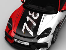 Load image into Gallery viewer, Full Car Racing Wrap Doomsday Fit With Any Cars Vinyl graphics car accessories car stickers Car Decal Car Wrap