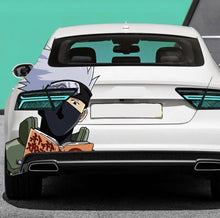Load image into Gallery viewer, Anime Naruto Hatake Kakashi Tail Wrap Fit With Any Cars Vinyl graphics car stickers Car Decal