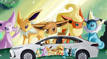 Cargar imagen en el visor de la galería, Pegatinas laterales de puerta con revestimiento para coche de Pokemon ITASHA de Anime, calcomanía compatible con cualquier coche, gráficos de vinilo, accesorios para coche, pegatinas para coche