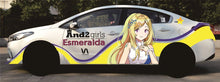 Load image into Gallery viewer, Anime ITASHA And 2 Grils Car Wrap Door Side Stickers Decal Fit With Any Cars Vinyl graphics car accessories car stickers Car Decal