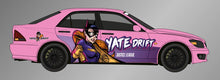 Load image into Gallery viewer, Anime ITASHA BatWoman Car Wrap Door Side Stickers Decal Fit With Any Cars Vinyl graphics car accessories car stickers Car Decal
